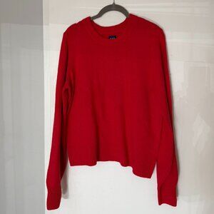 Gap Sweater Womens M Red